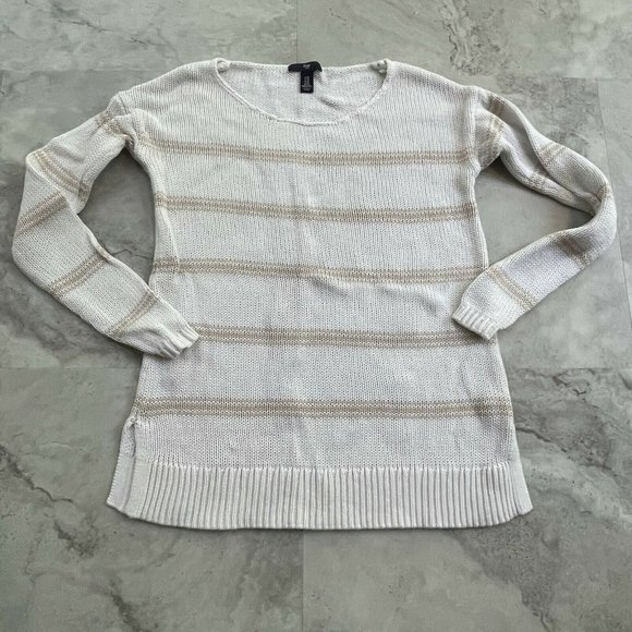 Gap Sweater Light Knit Long Sleeve Striped - Picture 1 of 5
